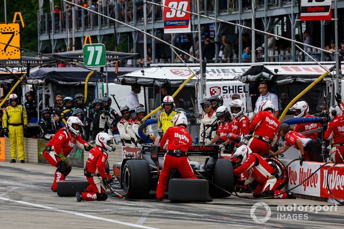 Jack Harvey, Rahal Letterman Lanigan Racing Honda, Pit Stop