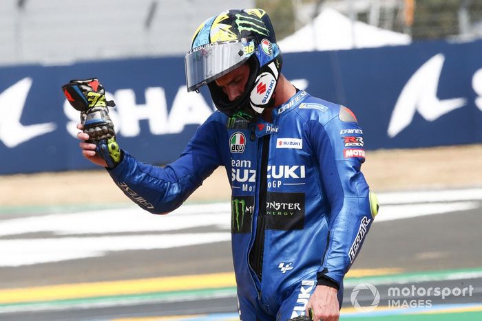 Caída de Joan Mir, Team Suzuki MotoGP