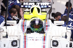 Felipe Massa, Williams, dans son cockpit
