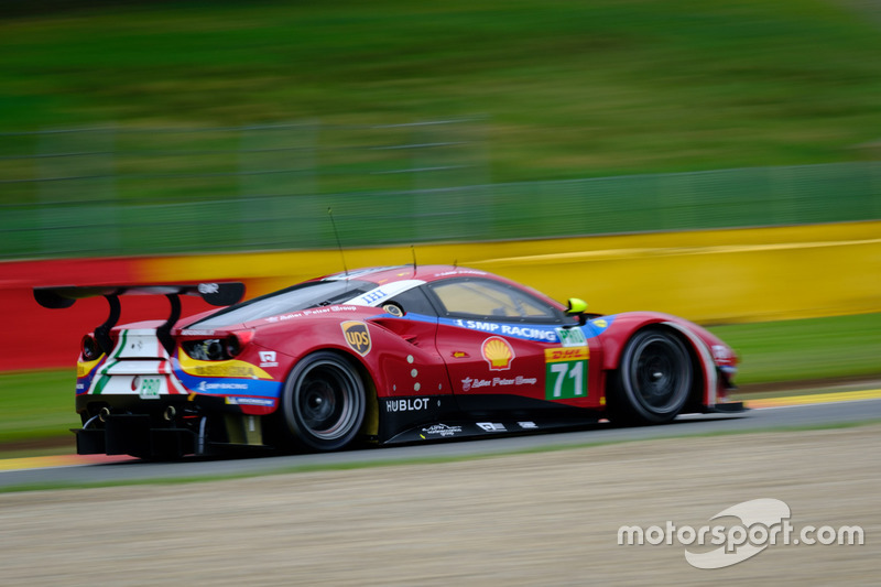#71 AF Corse Ferrari 488 GTE: Davide Rigon, Sam Bird