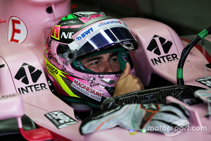 Sergio Pérez, Sahara Force India F1 VJM10