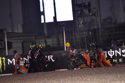 Авария, Жоан Зарко, Monster Yamaha Tech 3
