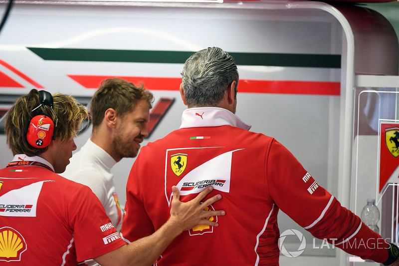 Себастьян Феттель, Ferrari, Мауріціо Аррівабене, керівник Ferrari