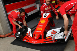 Ferrari SF70H nose and front wing