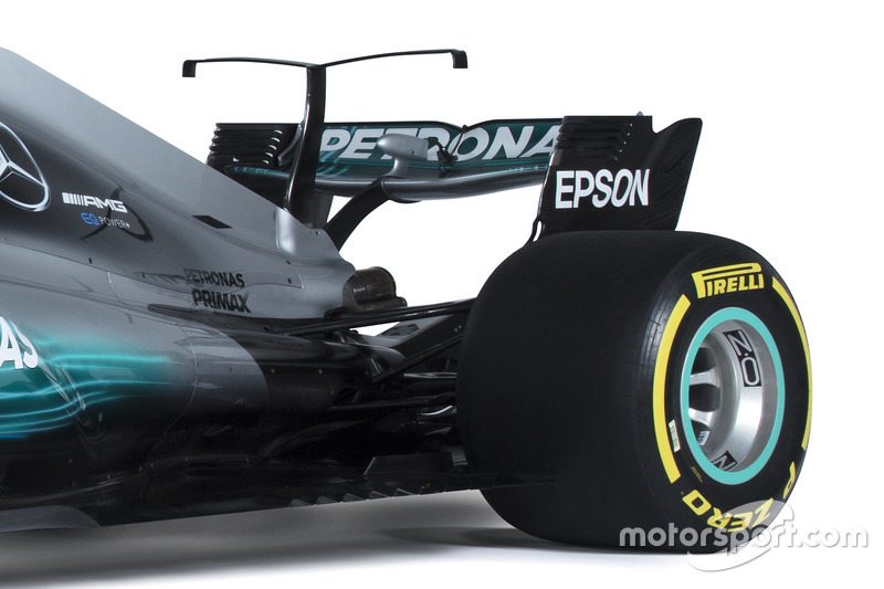 Mercedes AMG F1 W08 detail