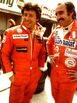 Clay Regazzoni és Mario Andretti
