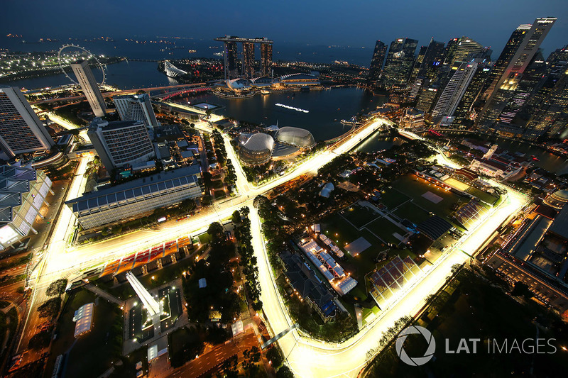Vista aérea desde el piso 66 del Swissotel