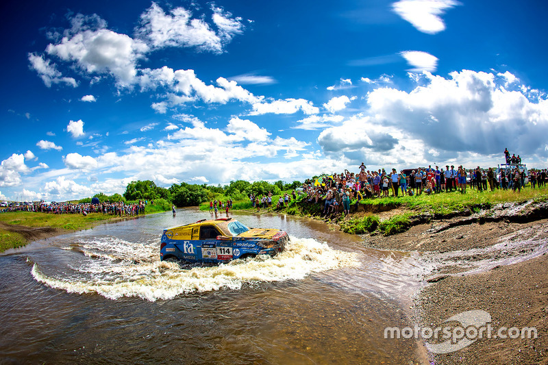 #114 Opel DAKAR Team Opel Mokka, Balazs Szalay, Laszlo Bunkoczi