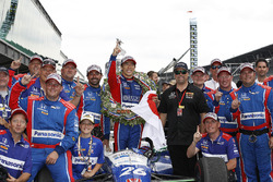 Winner Takuma Sato, Andretti Autosport Honda