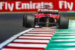 Funkenflug: Sebastian Vettel, Ferrari SF70H