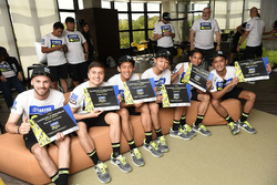 Participants of the Yamaha VR46 Master Camp