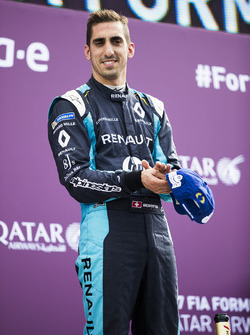 Sébastien Buemi, Renault e.Dams, sul podio