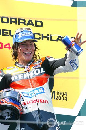 Podium: third place Nicky Hayden, Repsol Honda Team