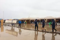 Allagamenti al bivacco in Oruro