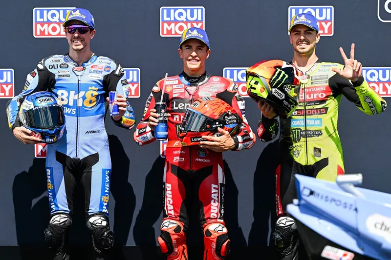Fabio Di Giannantonio, VR46 Racing Team, Alex Marquez, Gresini Racing, Marc Marquez, Ducati Team
