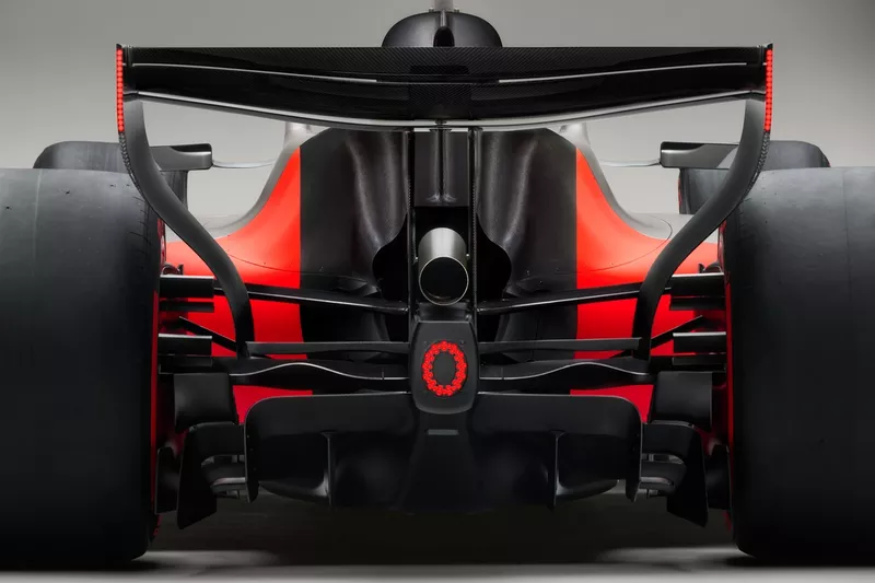 La livrée du concept RS26 de l'Audi F1 Team