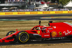 Race winner Sebastian Vettel, Ferrari SF71H