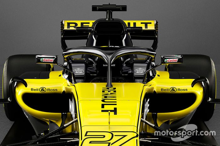 Renault F1 Team RS18 halo detail