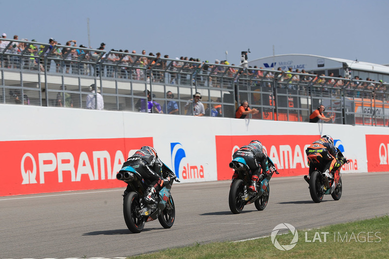 Raul Fernandez, Angel Nieto Team, Ayumu Sasaki, Petronas Sprinta Racing, Adam Norrodin, Petronas Sprinta Racing