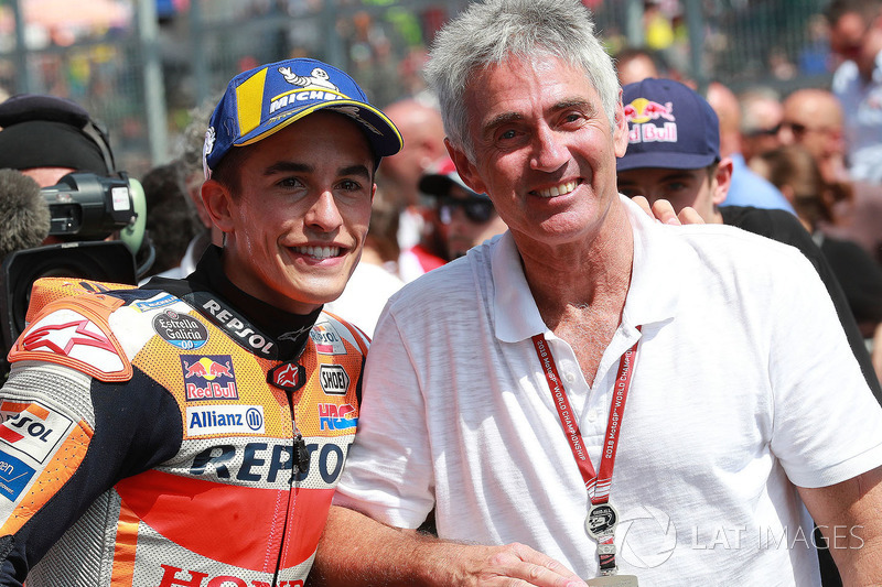 Race winner Marc Marquez, Repsol Honda Team, Mick Doohan