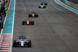 Felipe Massa, Williams FW40, leads Fernando Alonso, McLaren MCL32