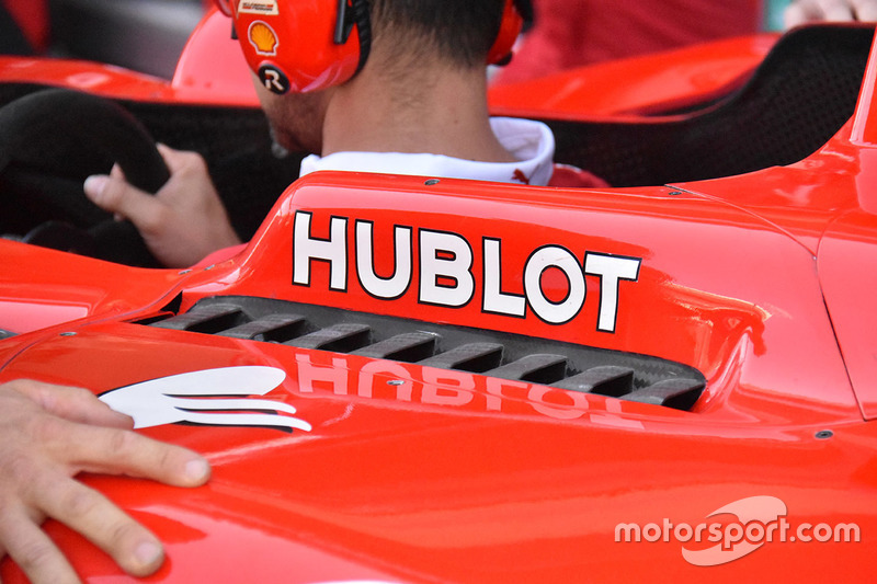 Detalle de refrigeración del Ferrari SF70H