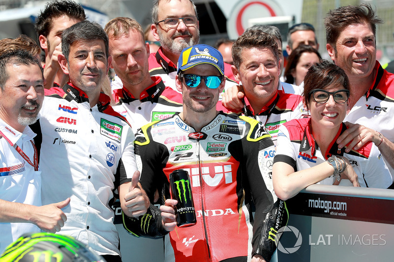 Polesitter Cal Crutchlow, Team LCR Honda