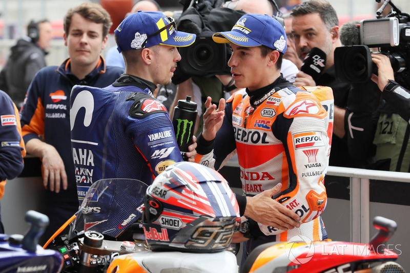Maverick Viñales, Yamaha Factory Racing, Marc Marquez, Repsol Honda Team