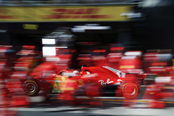 Пит-стоп: Себастьян Феттель, Ferrari SF71H