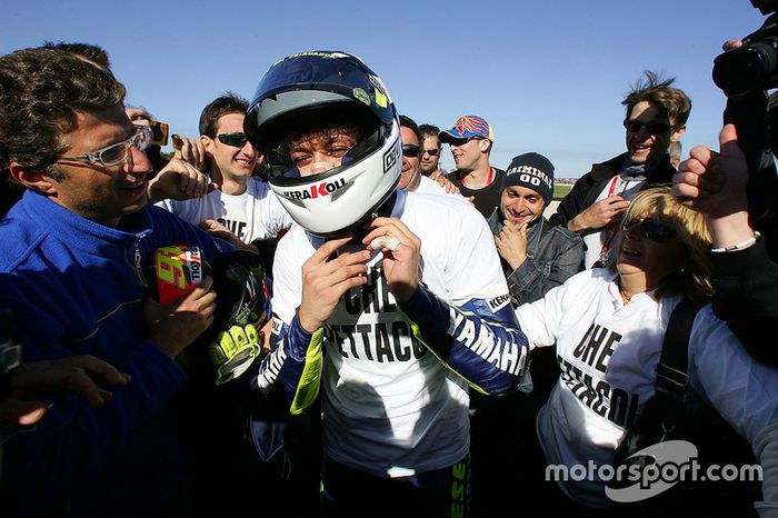 Ganador del campeonato Valentino Rossi