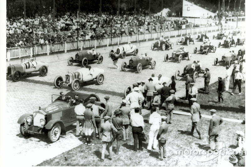 Startaufstellung 1922