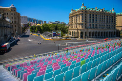 Baku, la curva 16 del circuito cittadino