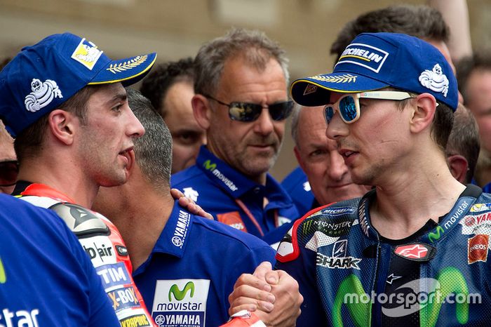 Andrea Iannone, Ducati Team, Ducati y Jorge Lorenzo, Movistar Yamaha MotoGP, Yamaha