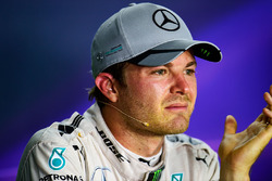 Nico Rosberg, Mercedes AMG F1 in the FIA Press Conference