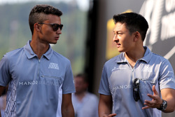 Pascal Wehrlein, Manor Racing, en Rio Haryanto, Manor Racing