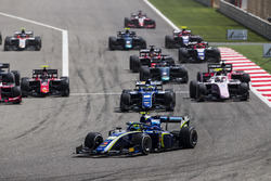 Start, Lando Norris, Carlin, Sergio Sette Camara, Carlin