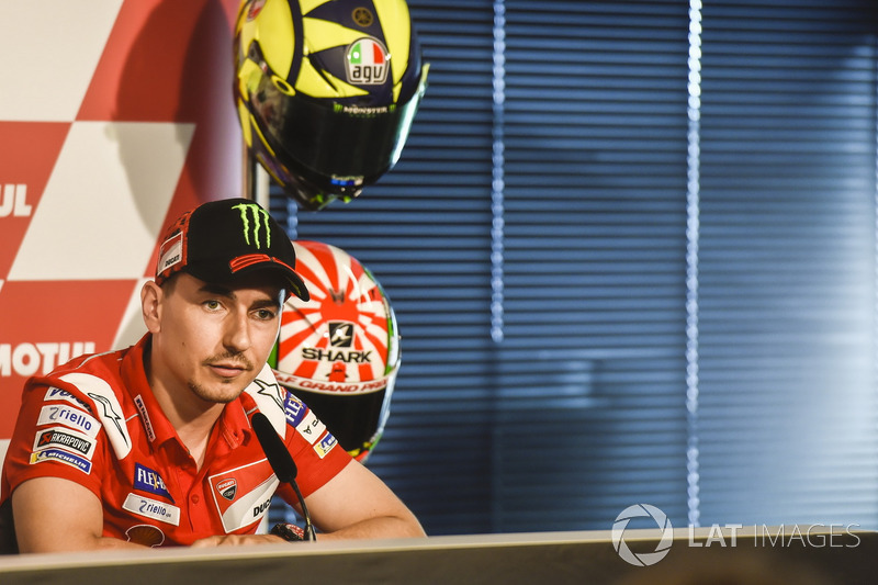 Conferencia de prensa, Valentino Rossi, Jorge Lorenzo, Ducati Team