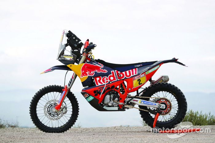La moto de Matthias Walkner, Red Bull KTM Factory Team