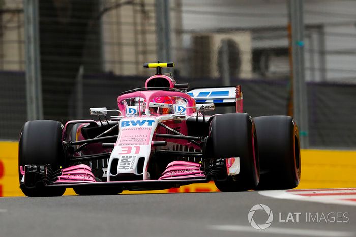 Esteban Ocon, Force India VJM11 Mercedes