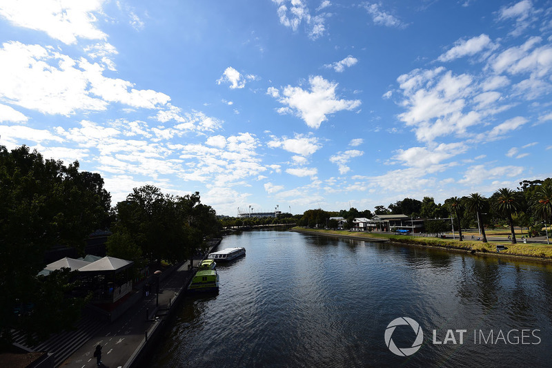 Una vista di Melbourne