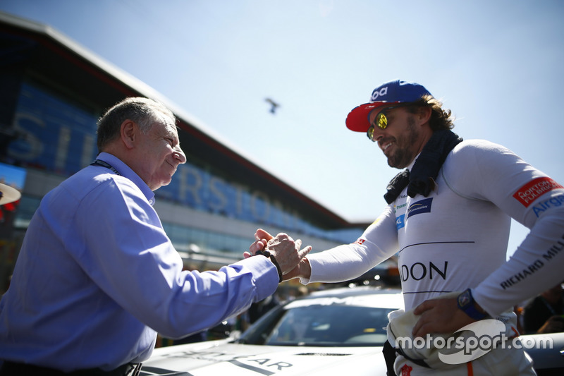 Президент FIA Жан Тодт, Фернандо Алонсо, McLaren