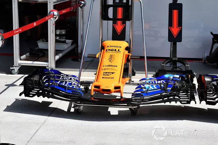 McLaren MCL33 nose and front wing