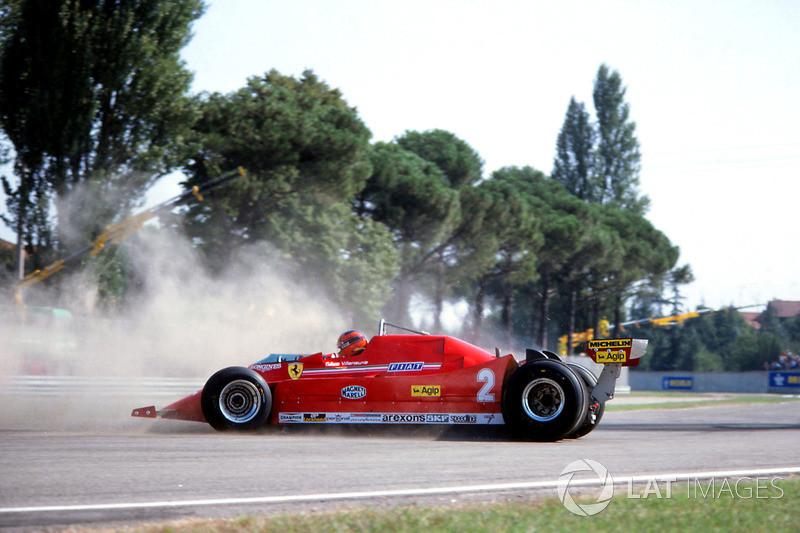 Dreher: Gilles Villeneuve, Ferrari 126C