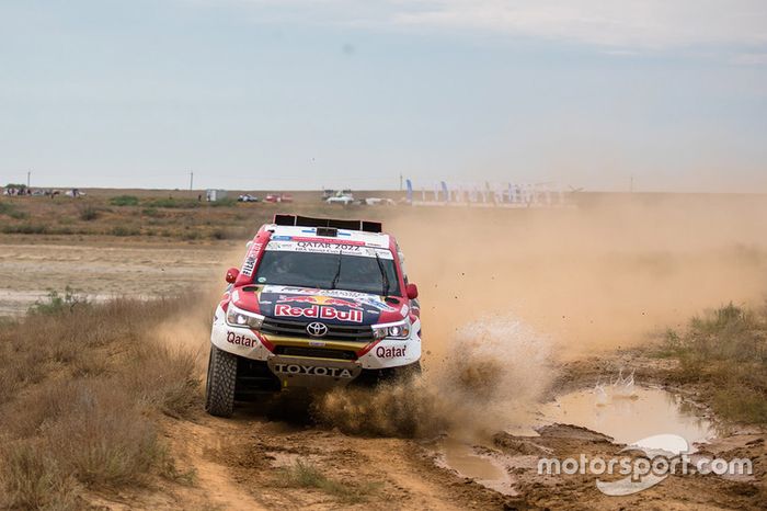 #101 Toyota Hilux: Nasser Al-Attiyah, Mathieu Baumel