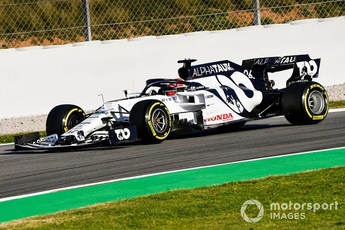 7º Daniel Kvyat, AlphaTauri AT01: 1:17.427 (con neumáticos C3)