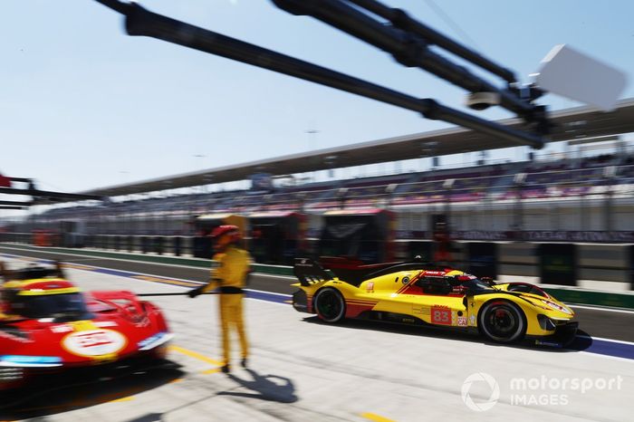 #83 AF Corse Ferrari 499P: Robert Kubica, Robert Shwartzman, Yifei Ye