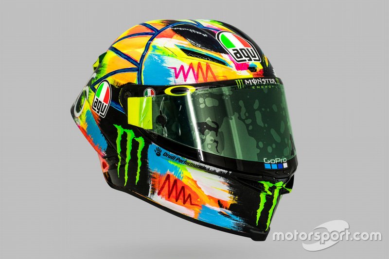 Capacete de Valentino Rossi, Yamaha Factory Racing