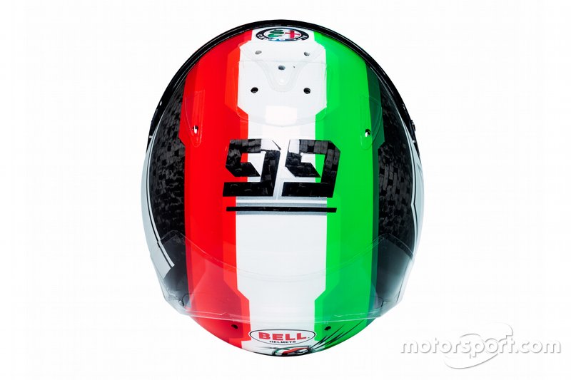 Casco 2019 de Antonio Giovinazzi