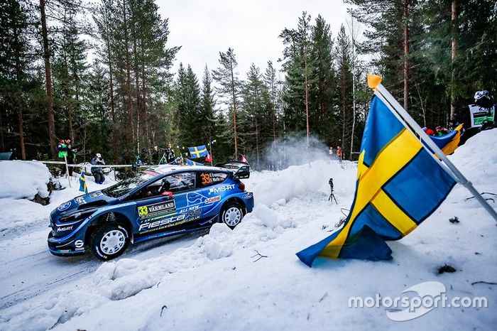 Elfyn Evans, Scott Martin, M-Sport Ford WRT Ford Fiesta WRC
