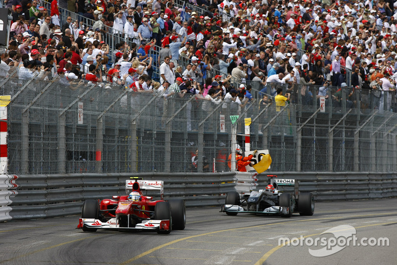 Gran Premio de Mónaco 2010, OTRO ROCE CON ALONSO